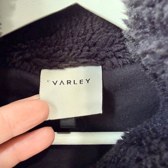Varley Jamie Sherpa Jacket Black Women’s Size XS Q1 - Picture 11 of 14